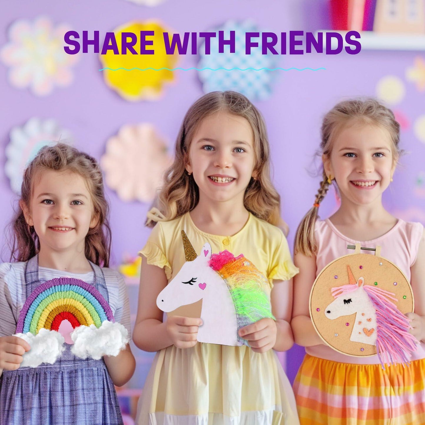 LAOESE Unicorn Sewing Craft Kit for Kids Ages 8-12 - Arts & Crafts Gift