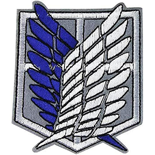 Wings of Freedom Survey Corps Embroidered Iron-On Patch for Clothes