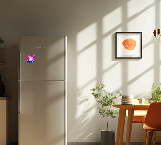 chanseens Cute Fridge Magnet Sticker Roll One's Eye Kitchen Office Home