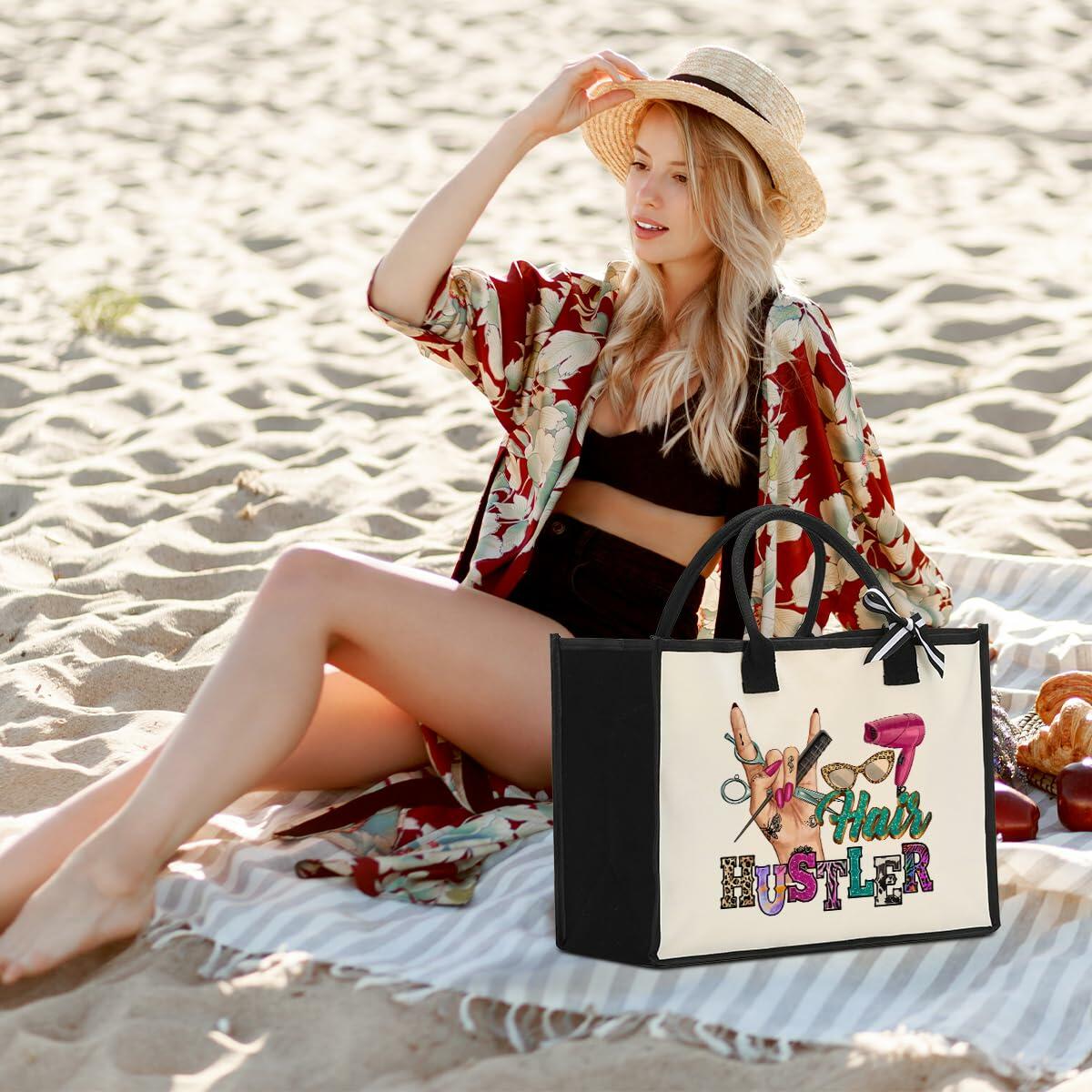 XFW Hair Hustler Tote Bag Gifts for Women Men Appreciation Thank You