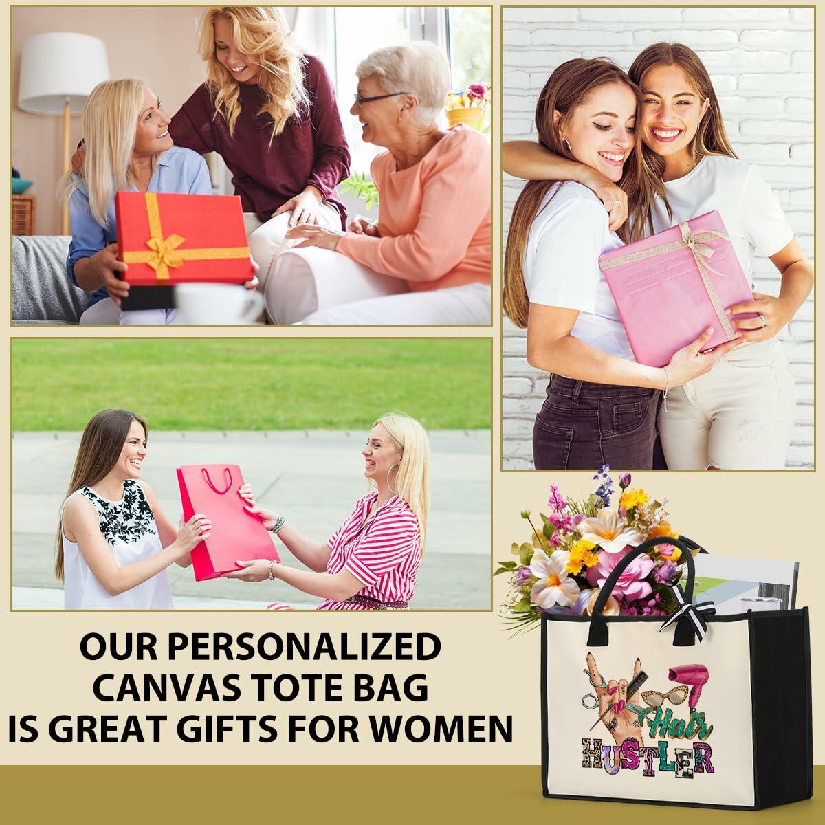 XFW Hair Hustler Tote Bag Gifts for Women Men Appreciation Thank You