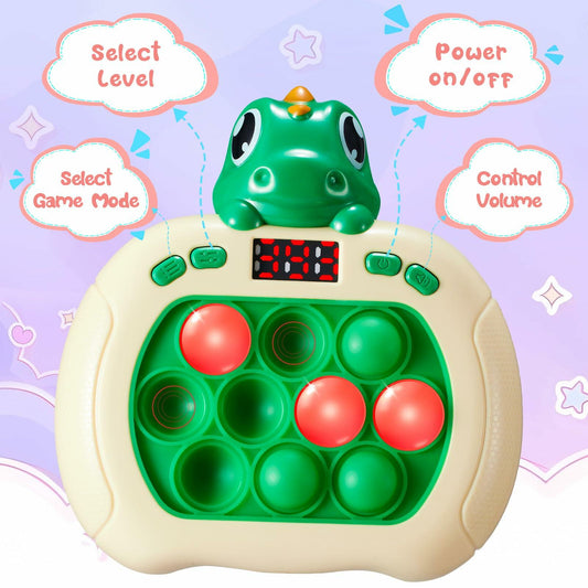 Upgraded Handheld Quick Push Game Sensory Fidget Toy Kids 6-12 Birthday Gift