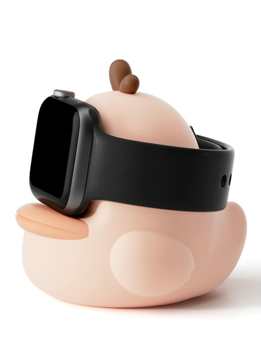 ELETIUO Apple Watch Charger Stand Compatible Series 49-38mm Pink Dock