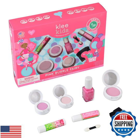 Luna Star Naturals Klee Kids Deluxe Play Makeup Kit. Gentle and Non-Toxic. Ma