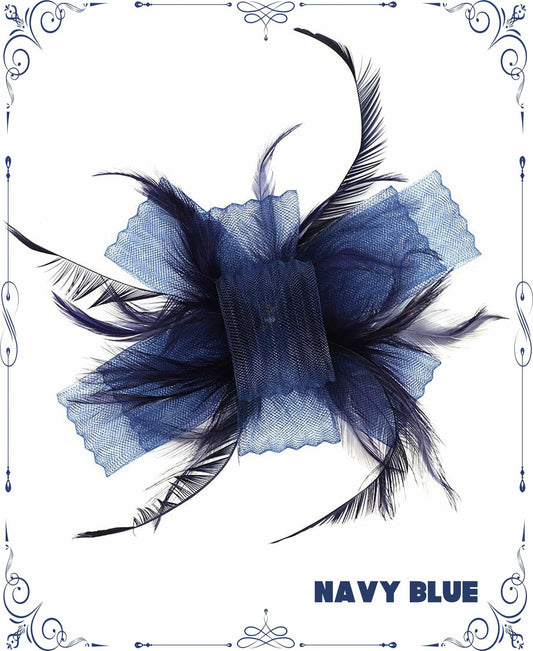 Kidukso Derby Hat Women Vintage Fascinator Headband Clip