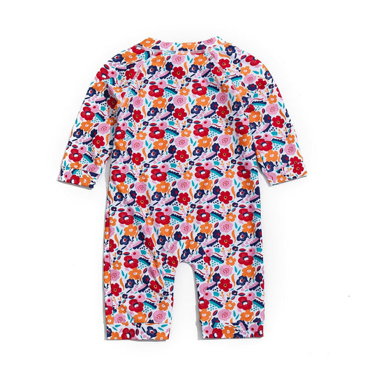 Agreeone Toddler Girls One Piece Swimsuit UPF 50+ Rashguard Ice Cream Size 3-6M