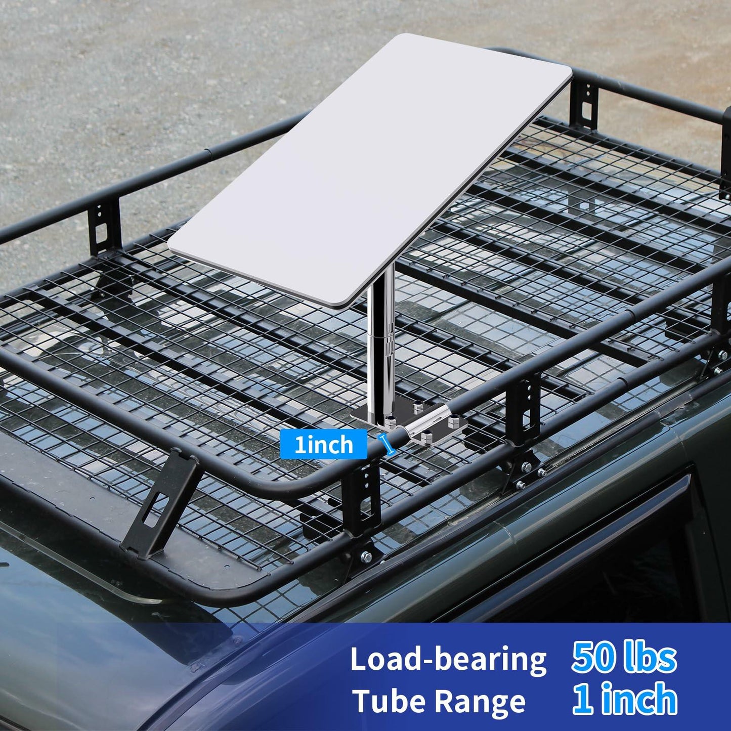 Starlink Stainless Steel RV Ladder Mount Kit Adjustable Pole Mount V2