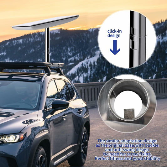 Starlink Stainless Steel RV Ladder Mount Kit Adjustable Pole Mount V2