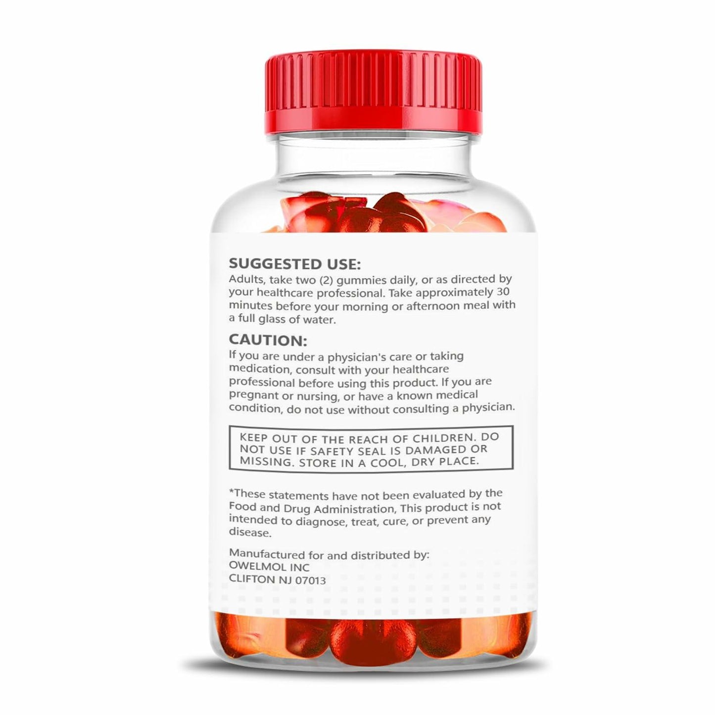 BestBy10/27 VitalSurge Male Performance Gummies MAX Strength 1050MG 60 Ct