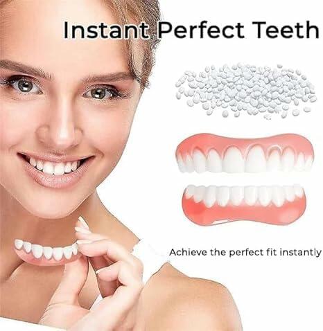 Greatfit Denture Silicone Reline Kit Soft 2pcs for Men and Women