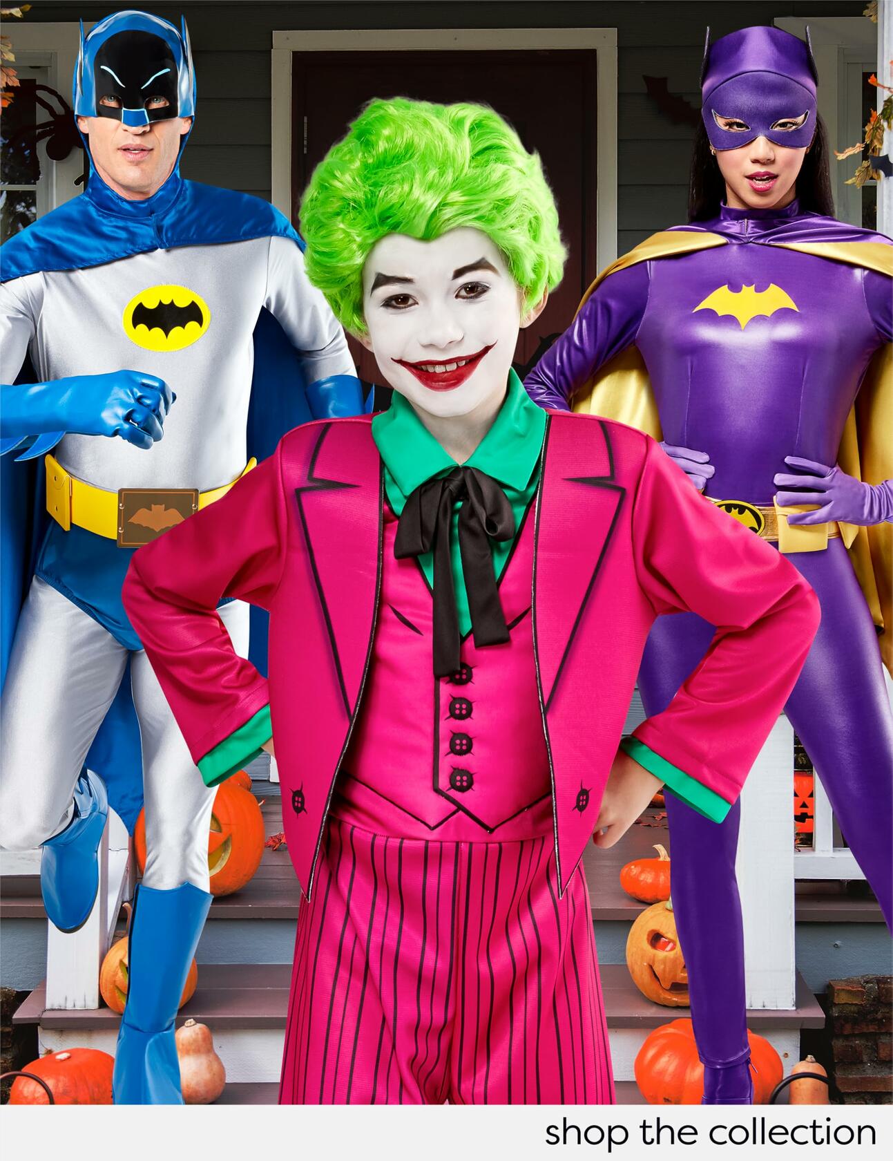 Rubies DC Batman Classic 1966 Joker Costume Kids Boy Large Size L