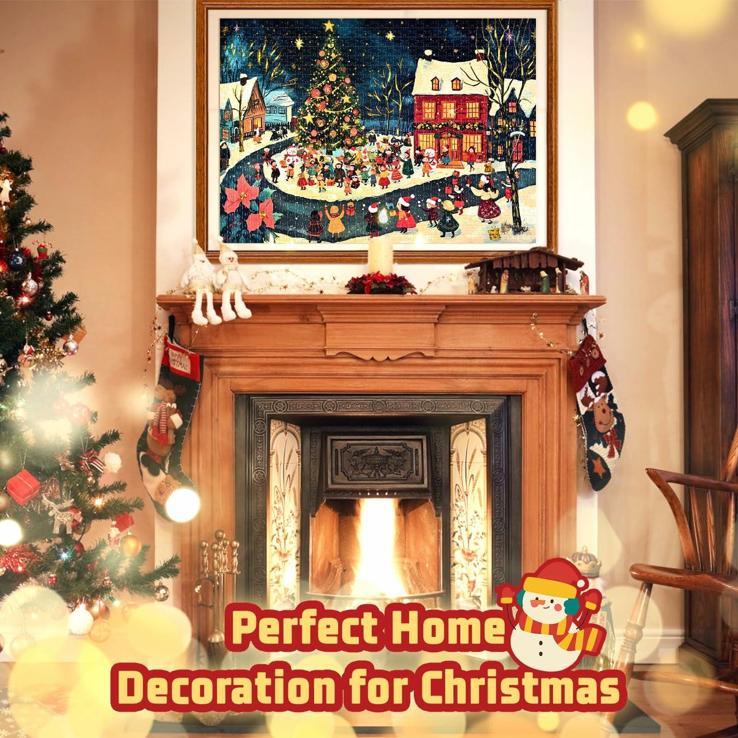 Cabtnca Puzzle Advent Calendar 2024 Christmas Countdown 1008 Pieces