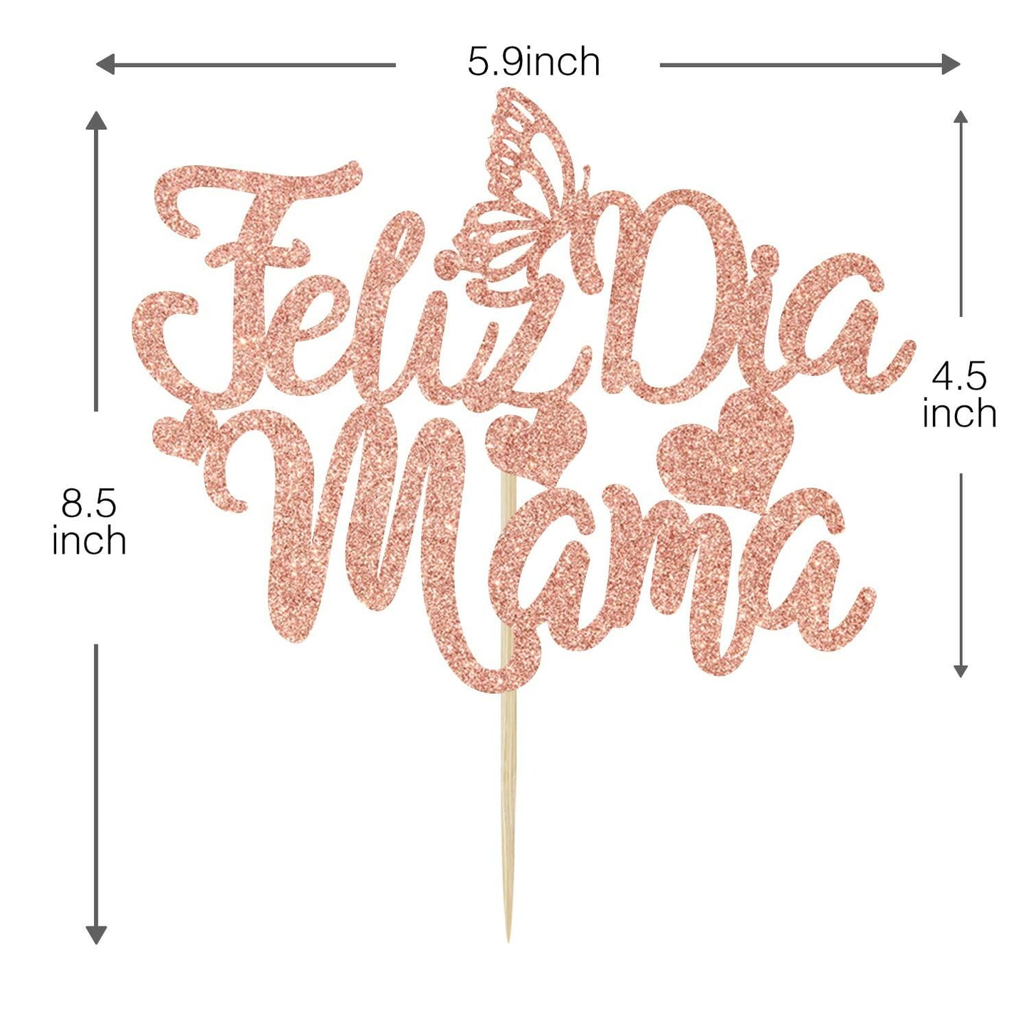 Feliz Dia Mama Cake Topper First Holy Communion Mothers Day Decor
