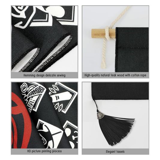 DigiTizerArt Jujutsu Kaisen Anime Wall Art Tapestry 13x56in Decor