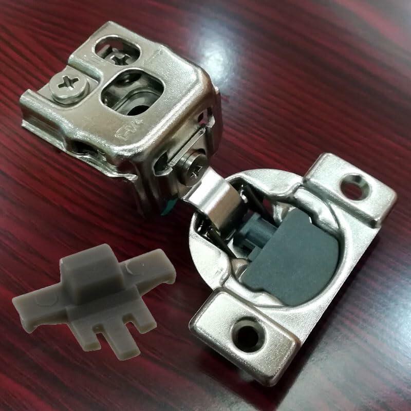 YHXiXi 8PCS Cabinet Door Angle Restriction Clips for Face Frame Hinges