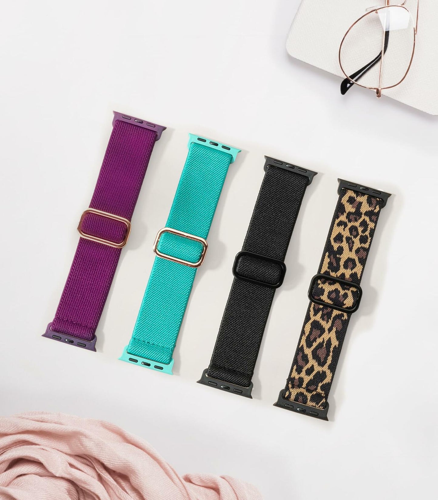 Nylon Apple Watch Bands Unisex iWatch 40mm Variety Multipack Pack A Size 40mm