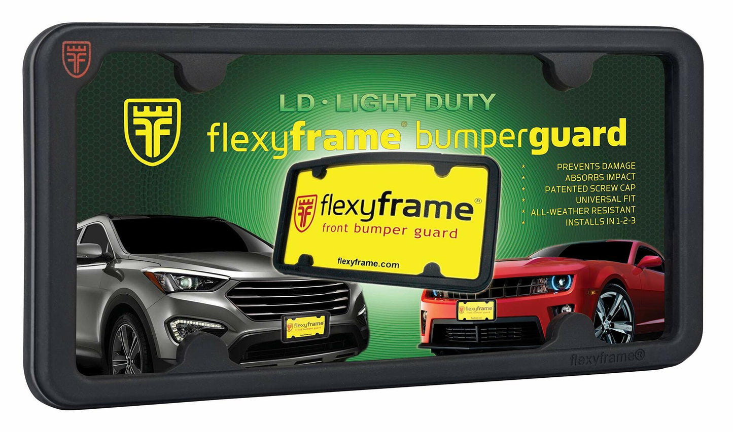TN TrunkNets Inc NASA-Like Rubber Front License Plate Frame for Nissan