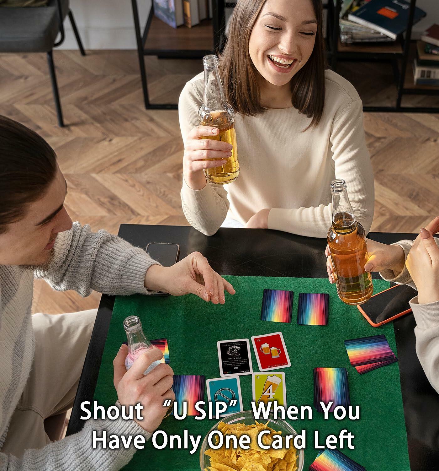 QUEKA KANBAI U SIP! Drinking Game Cards Adult Funny Party Game