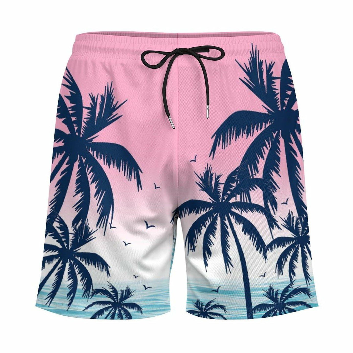 Feorafei Men's Quick-Dry Swim Trunks 7 Inch Compression Liner Pockets