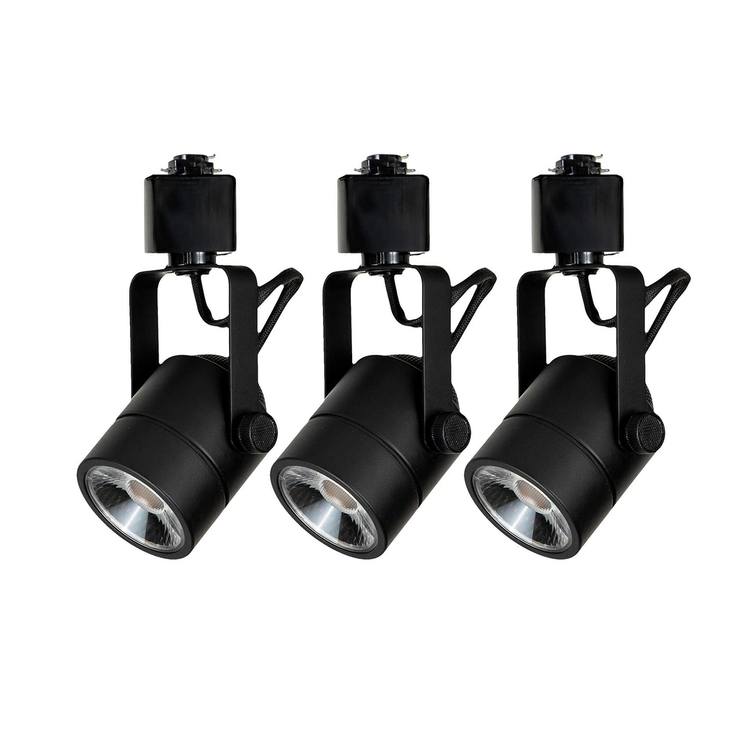 YOORIAL LED Track Light H Type Ceiling Spotlight 3 Pack Black