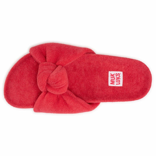 MUK LUKS Women's Nura Slipper Watermelon Size X-Large