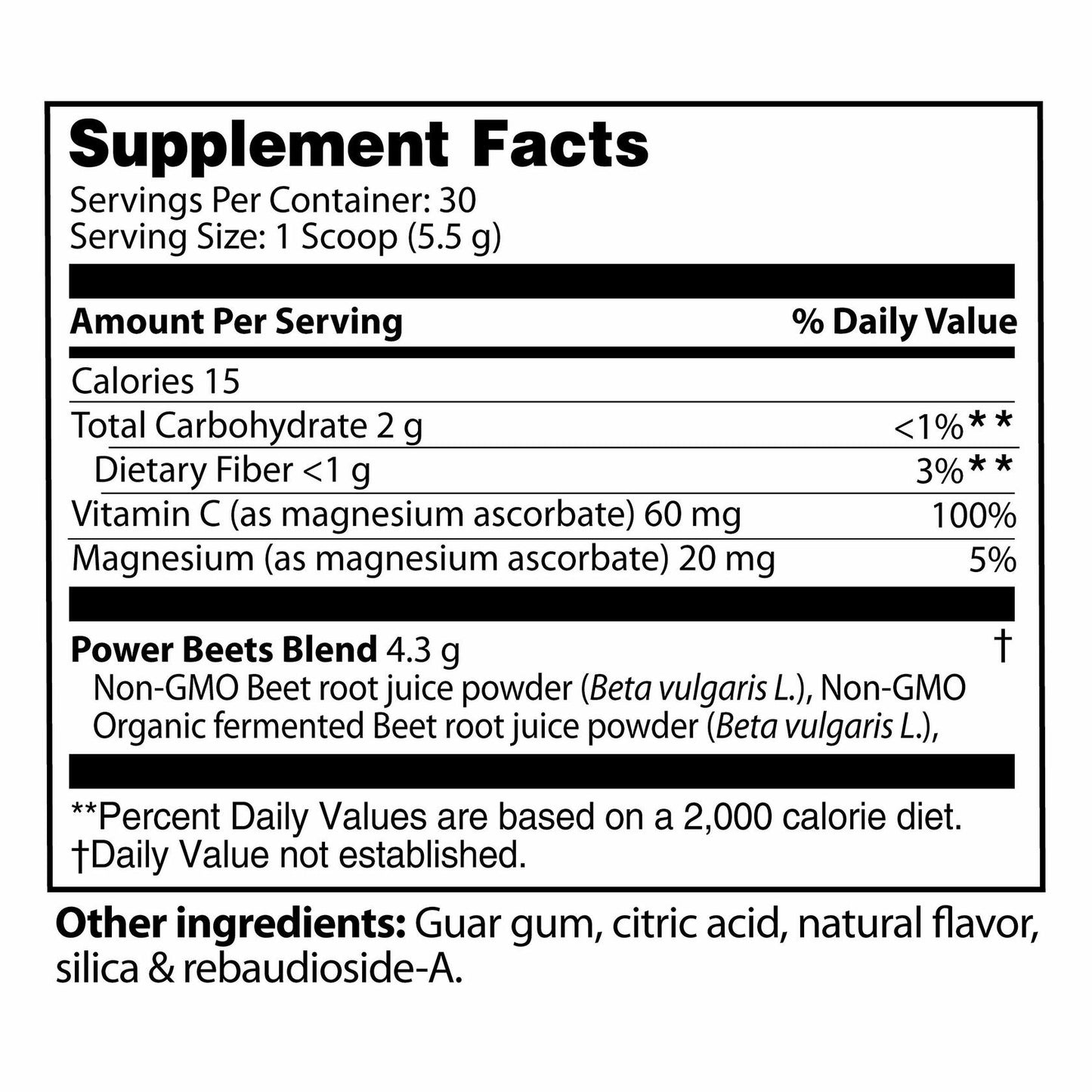 BestBy12/25 Nu-Therapy Power Beets Superfood Acai Pomegranate 5.8oz 30ct