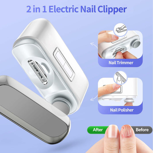 Yibosoar Nail Clippers Trimmer Fingernail Cutter for Kids Seniors Adults