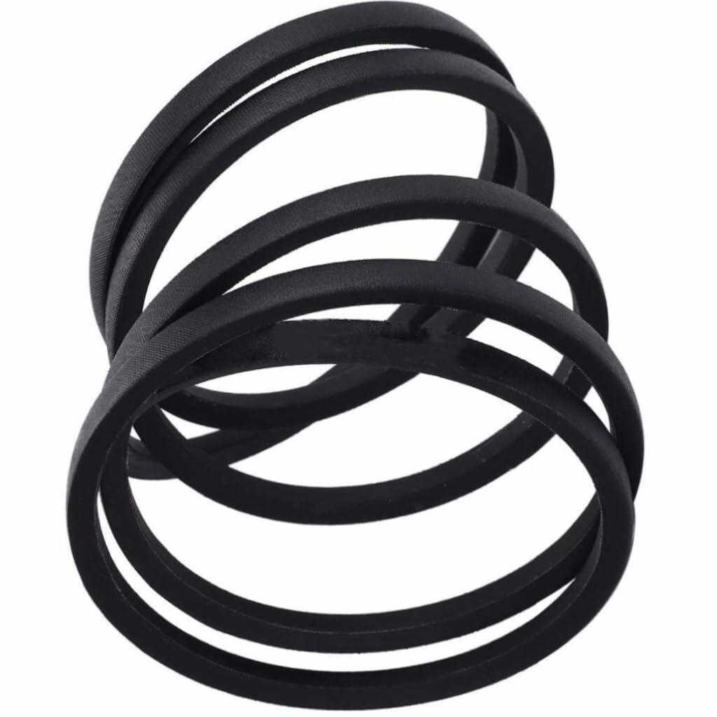 YOIASUGH Deck Drive Belt 1/2"x96-1/2" for MTD Cub Cadet Troy-Bilt Black
