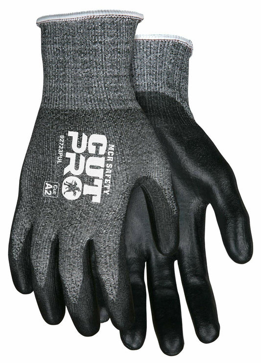 MCR Safety 92723PUS Cut Pro 13 Gauge HyperMax Work Glove Polyurethane Small