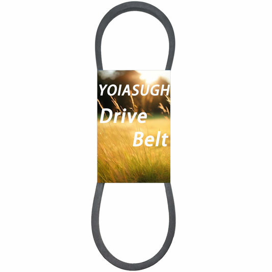 YOIASUGH Deck Drive Belt 1/2"x96-1/2" for MTD Cub Cadet Troy-Bilt Black