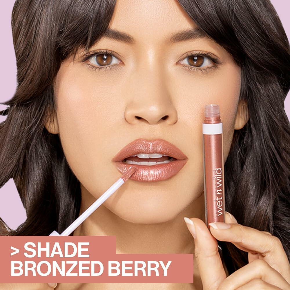 wet n wild MegaSlicks Lip Gloss Ultra-Glossy Vitamin-E Enriched Love Language