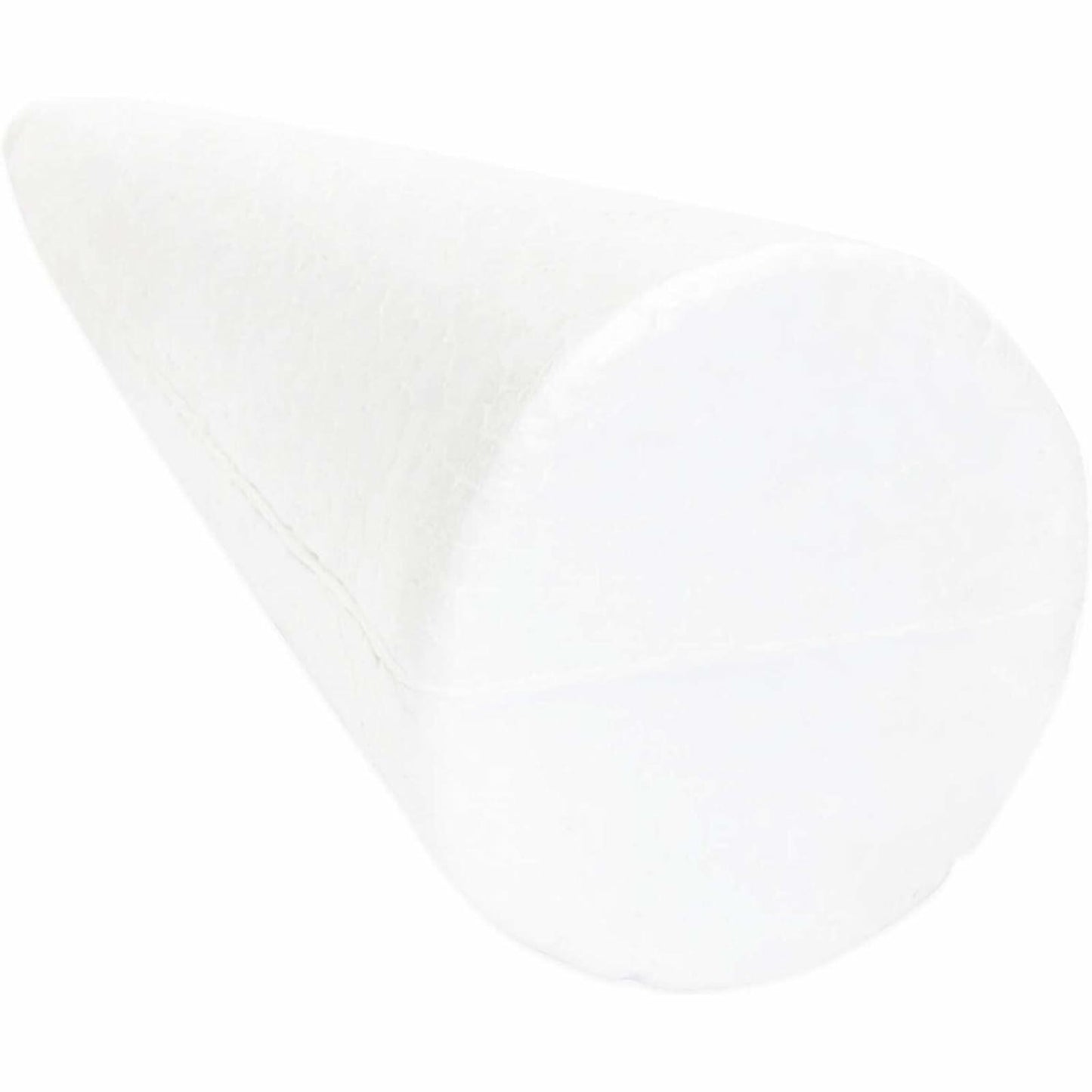 12 Pack Foam Cones for Crafts Trees Holiday Decorations Handmade White 2.7x5.5in