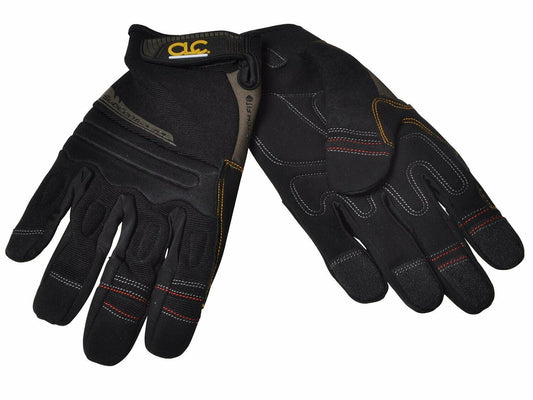 Custom Leathercraft 130XL Subcontractor Flex Grip Work Gloves, Extra Large