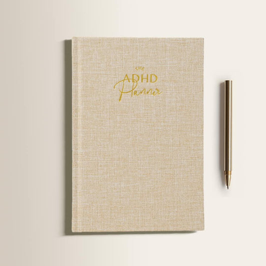 The ADHD Planner for Adults Undated Daily & Weekly Journal 90 Days Habit Tracker