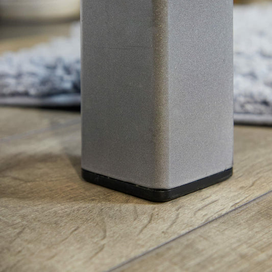 Stockroom Plus 2" Square Plastic Tubing End Caps 2x2 Inch 30 Pack