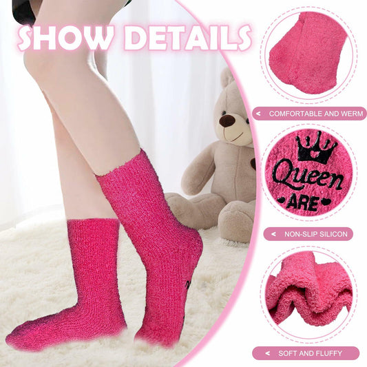 Ao Yee ZGL Queen ARE Born October Women Socks Funny Birthday Gifts