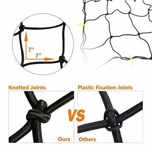 Trunknets Inc Cargo Net Bed Tie Down Hooks Chevy Silverado 66x98