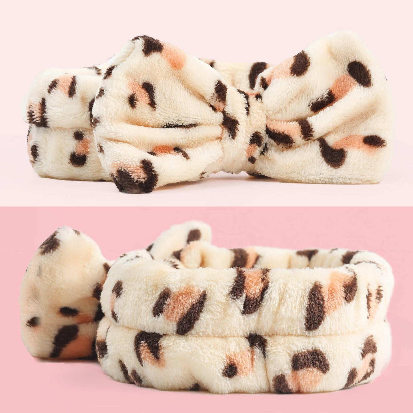 3 Otters Spa Headband Set 8PCS Soft Microfiber Face Wash for Women Girls