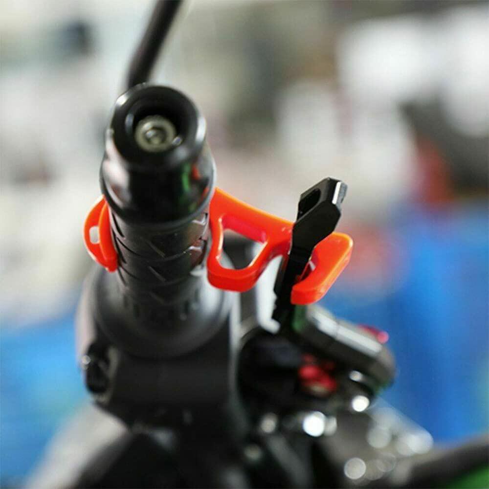 GT-Speed Motorcycle Handlebar Lock Brake Lever Clamp Red Fits Honda Kawasaki