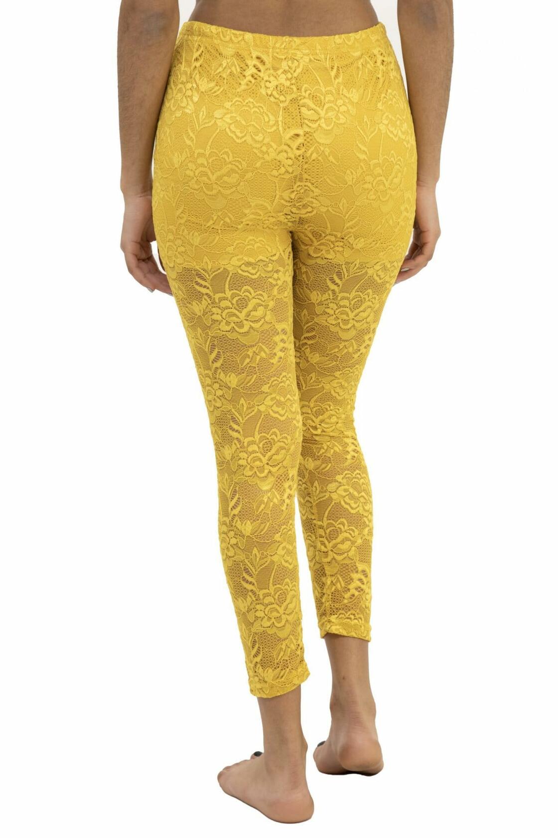 Leggings Park Vacation Outfits Women Lace Shorts Beach Pants Goth Yellow S/M