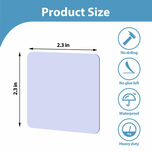 SACATR Heavy Duty Double Sided Mounting Tape Square 30 Pcs