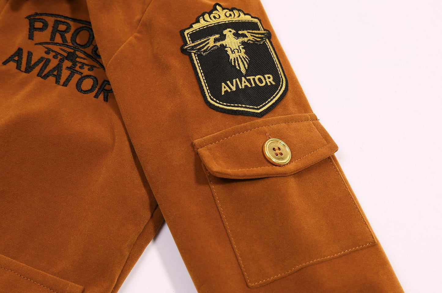 SIZGAROOT Kids Pilot Aviator Costume Halloween Dress Up Size 4-5 Years