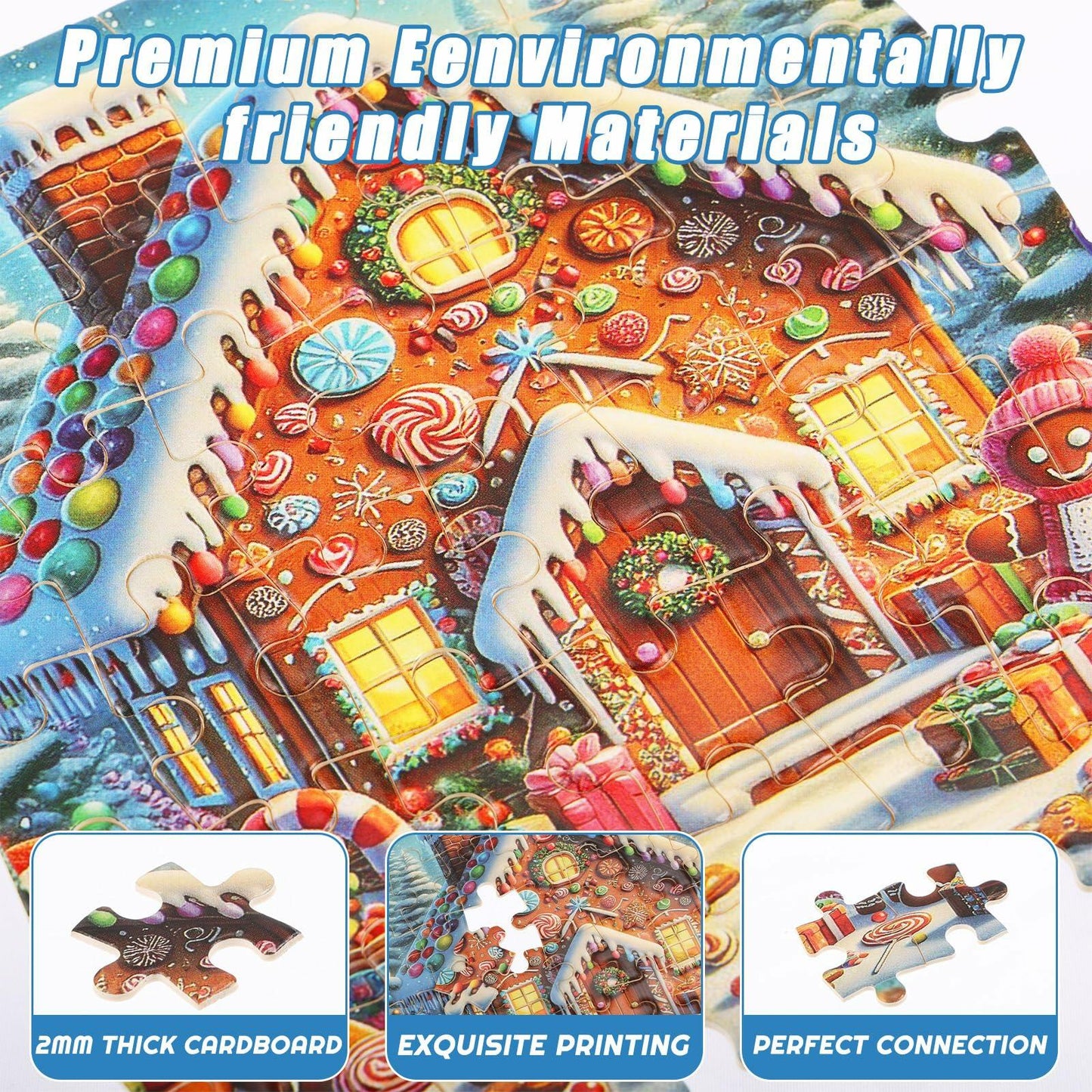 Sibosen 2024 Polar Christmas 1008pc Puzzle Advent Calendar Style-01