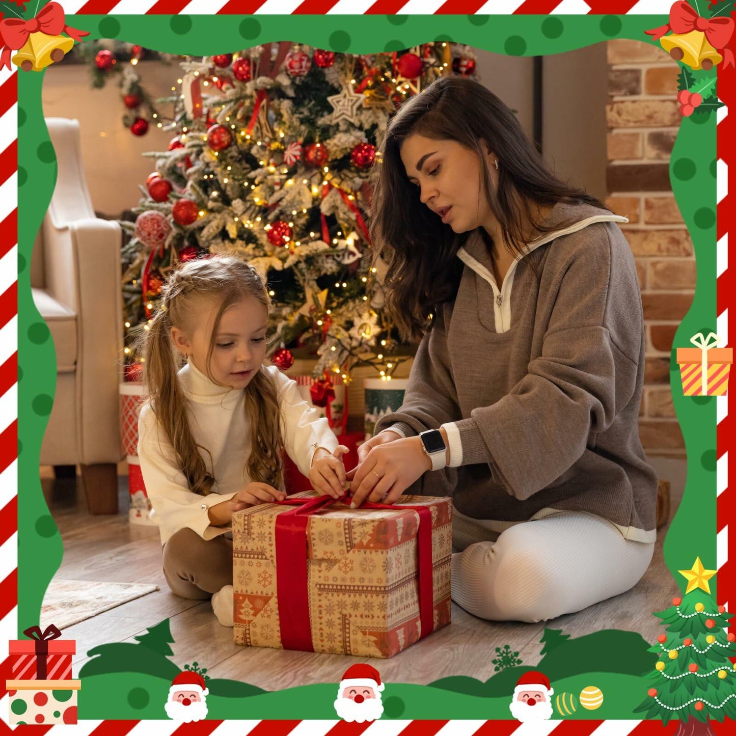 Gift Wrapping Paper Cutter Sliding with 5 Replaceable Blades Holiday Tool