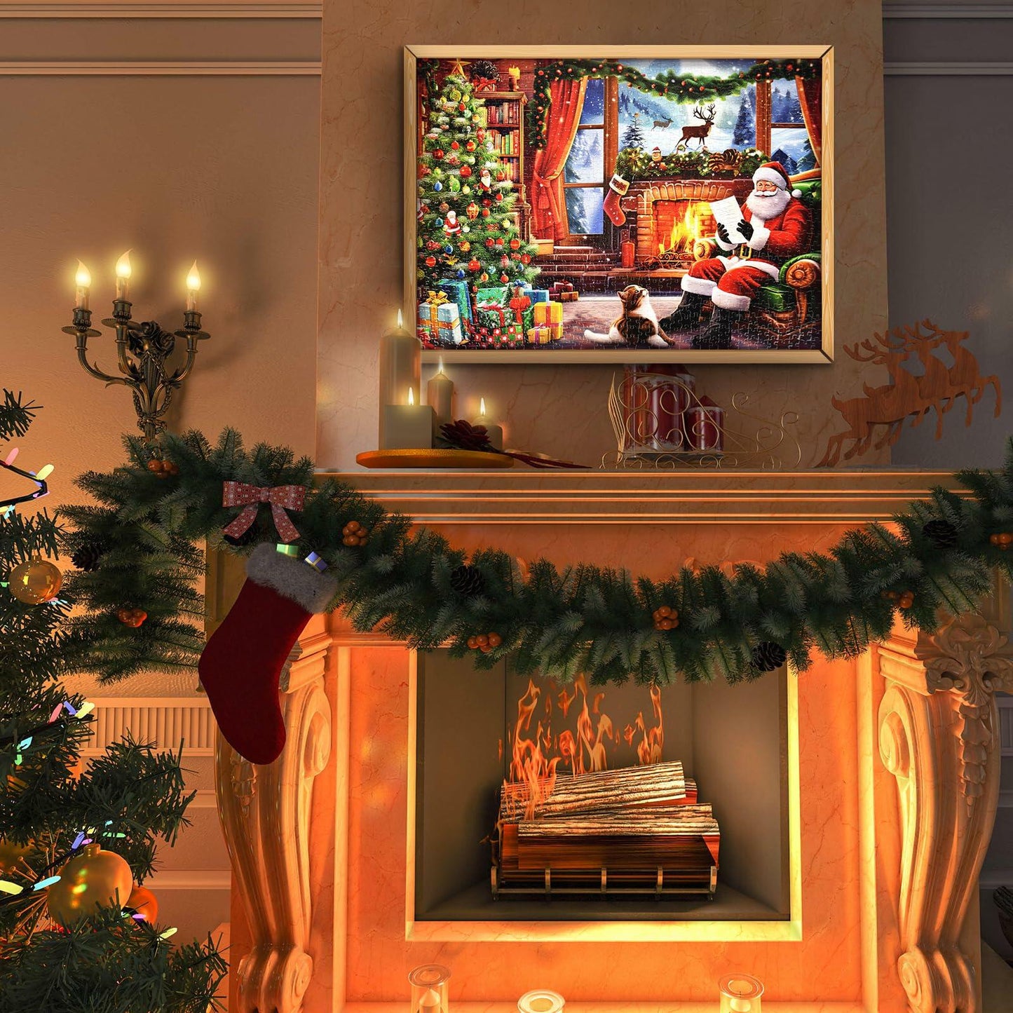 Advent Calendar 2024 Jigsaw Puzzles 24 Boxes 1000 Pieces Christmas 27.6x19.7