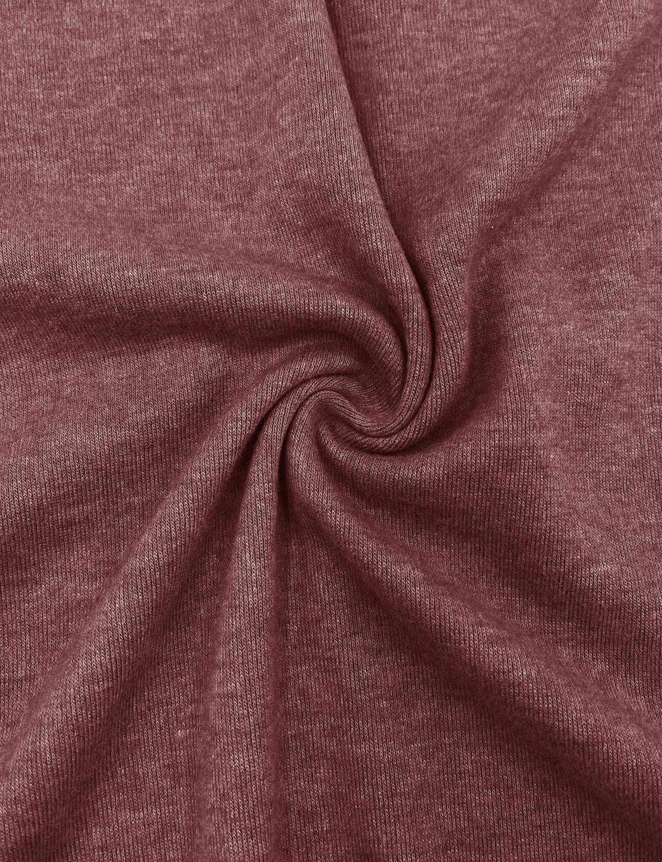 Uincloset Women's Long Sleeve Lace Crochet Tunic Blouse Wine Red Size XXL