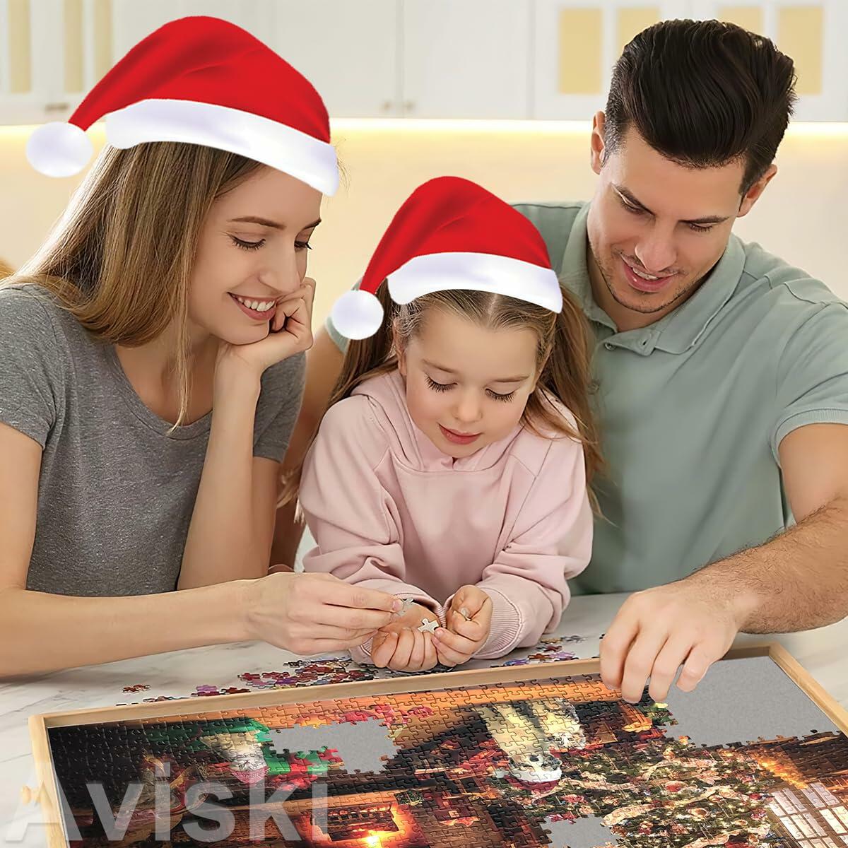 Christmas Advent Calendar 2025 Jigsaw Puzzle 1000pcs 27.6x19.7in Fireplace