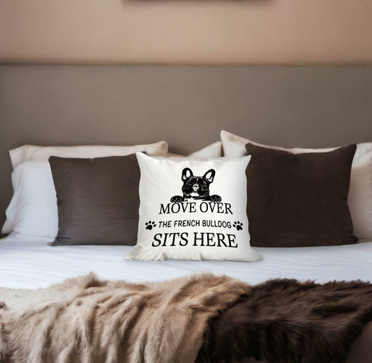 Huester French Bulldog Pillow Covers Dog Decor Gifts 18x18