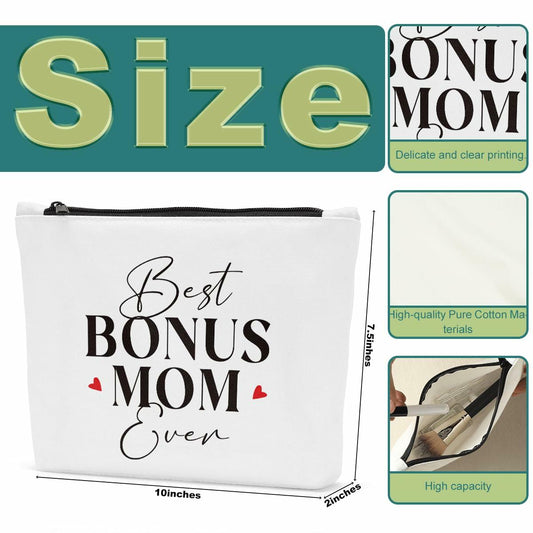 FBCCZEY Grandma Glam Cosmetic Makeup Bag, Glam-Ma Noun, Multi-color Gift