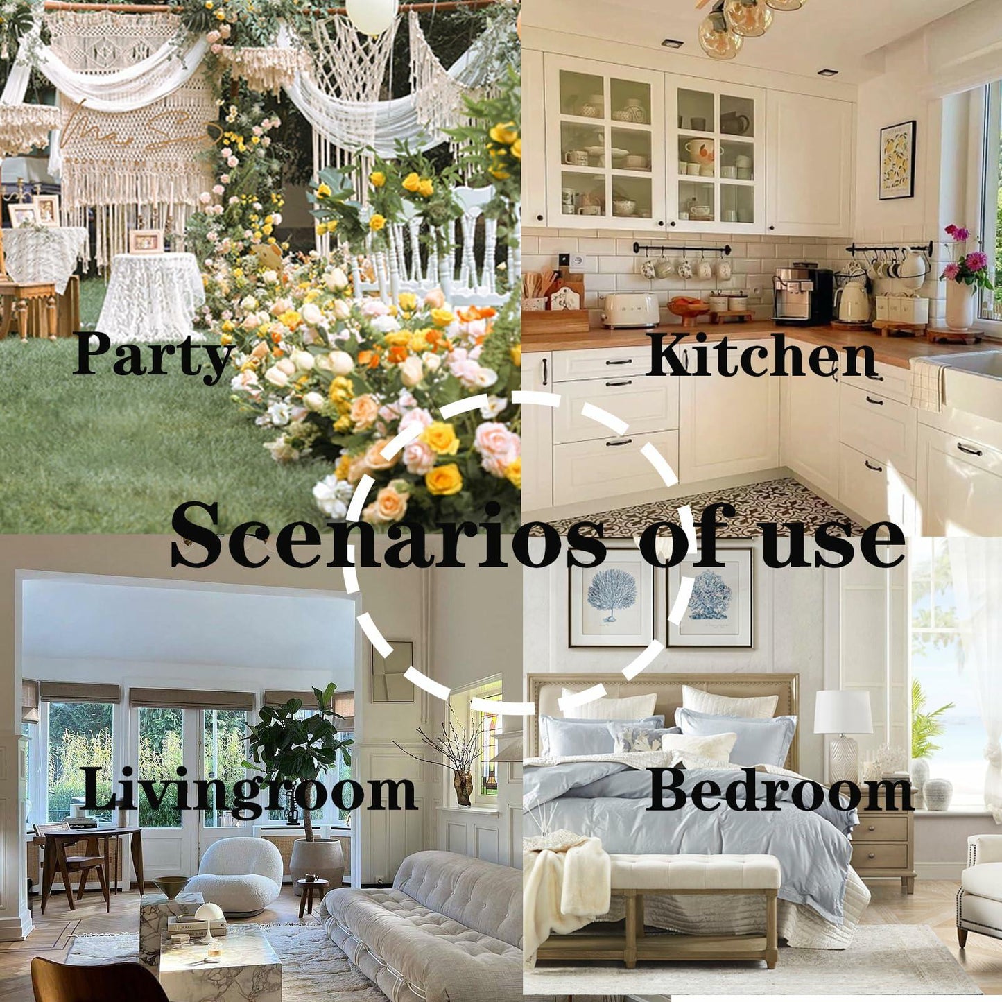 AZRMT Long Sheer Curtains 37x120in Rod Pocket Light Filtering Beige 2 Panels